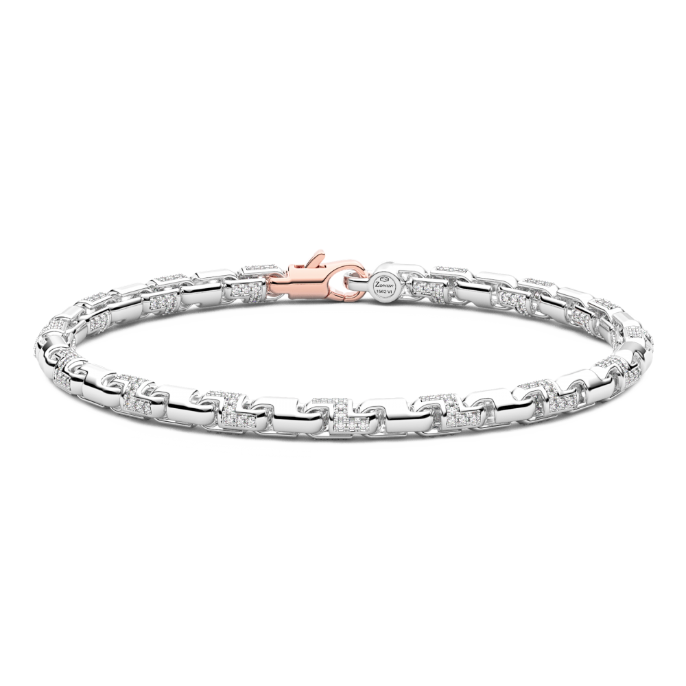 Zancan Bracelet In 18K Gold And Diamonds