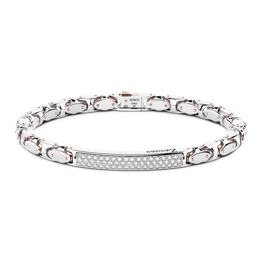 Zancan Bracelet In 18Kt Gold And Diamonds