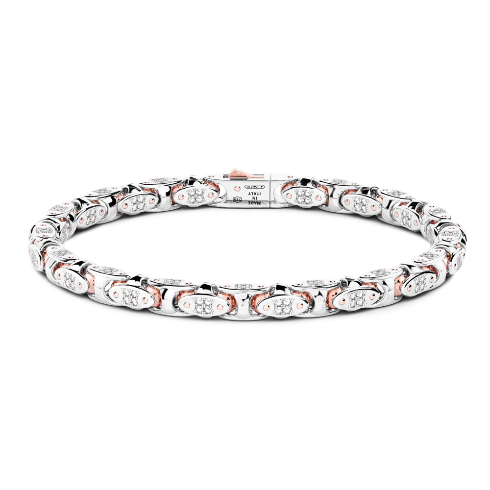 Zancan Bracelet In 18Kt Gold And Diamonds