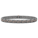 Zancan Titanium, 18Kt Gold & Diamond Bracelet