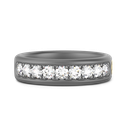 Zancan ring in titanium, 18kt gold and diamonds