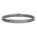 Zancan Titanium & 18Kt Gold Bracelet