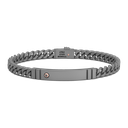 Zancan Titanium & 18Kt Gold Bracelet
