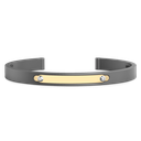 Zancan Titanium, 18Kt Gold & Diamond Bracelet