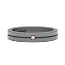 Zancan Ring In Titanium, 18Kt Gold And Diamonds