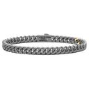 Zancan Titanium & 18Kt Gold Bracelet