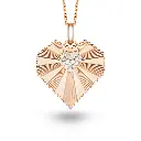 Large Heart Of The World Necklace