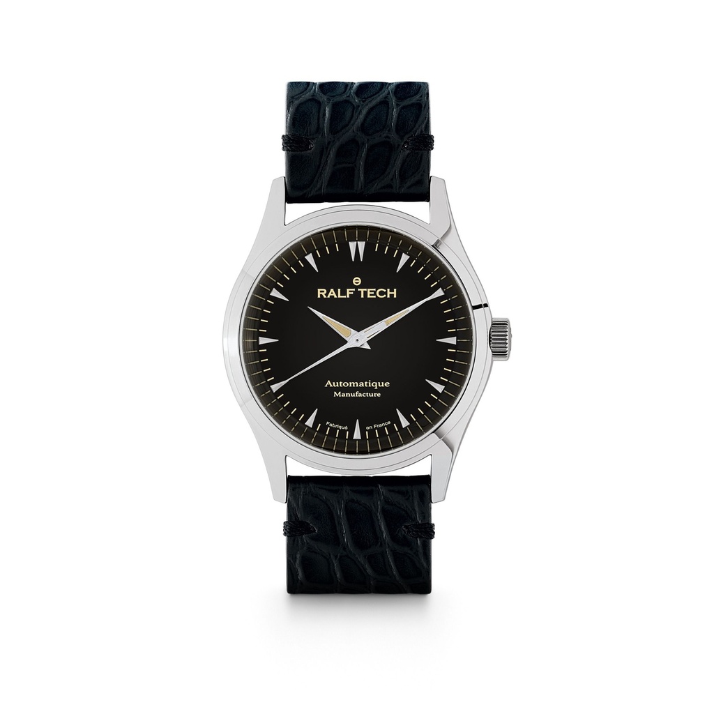 Academy Manufacture Automatic First Edition Black Dial