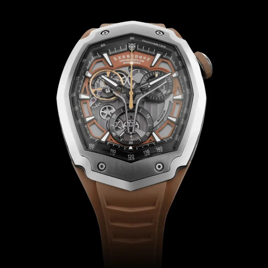 Maxspor GR8 Polished Titanium Sand Dial