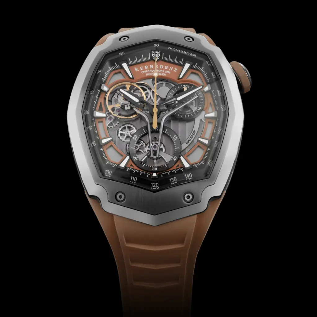Maxspor GR8 Anthracite DLC Titanium Sand Dial