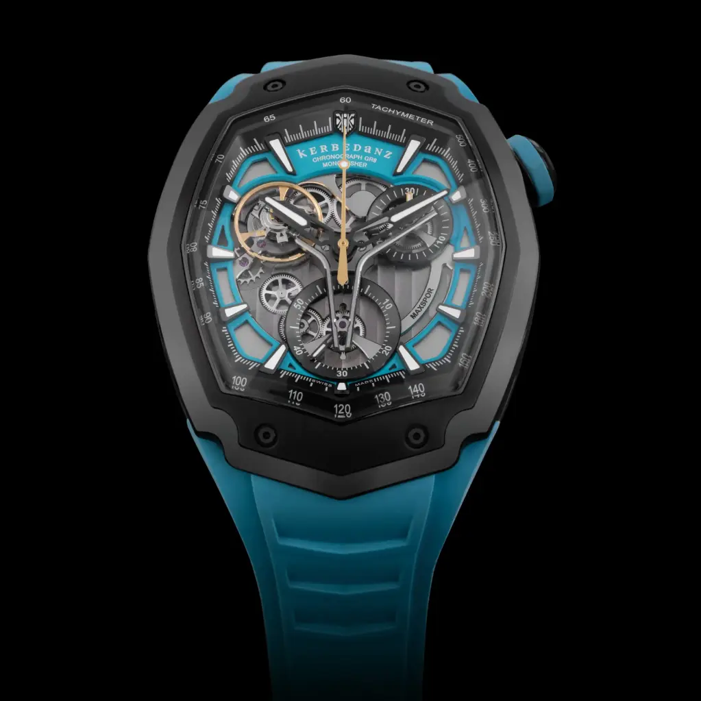 Maxspor GR8 Black DLC Titanium Aruba Dial
