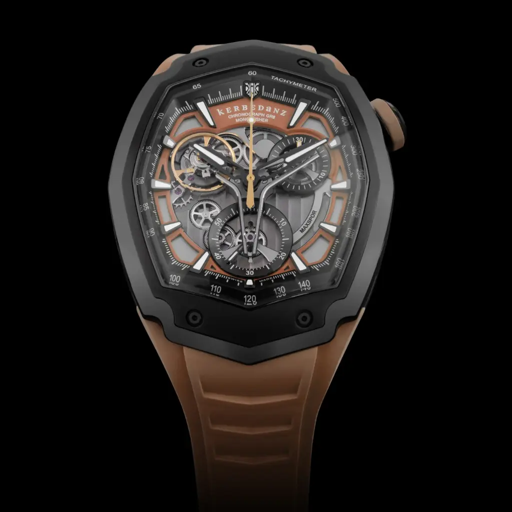 Maxspor GR8 Black DLC Titanium Sand Dial