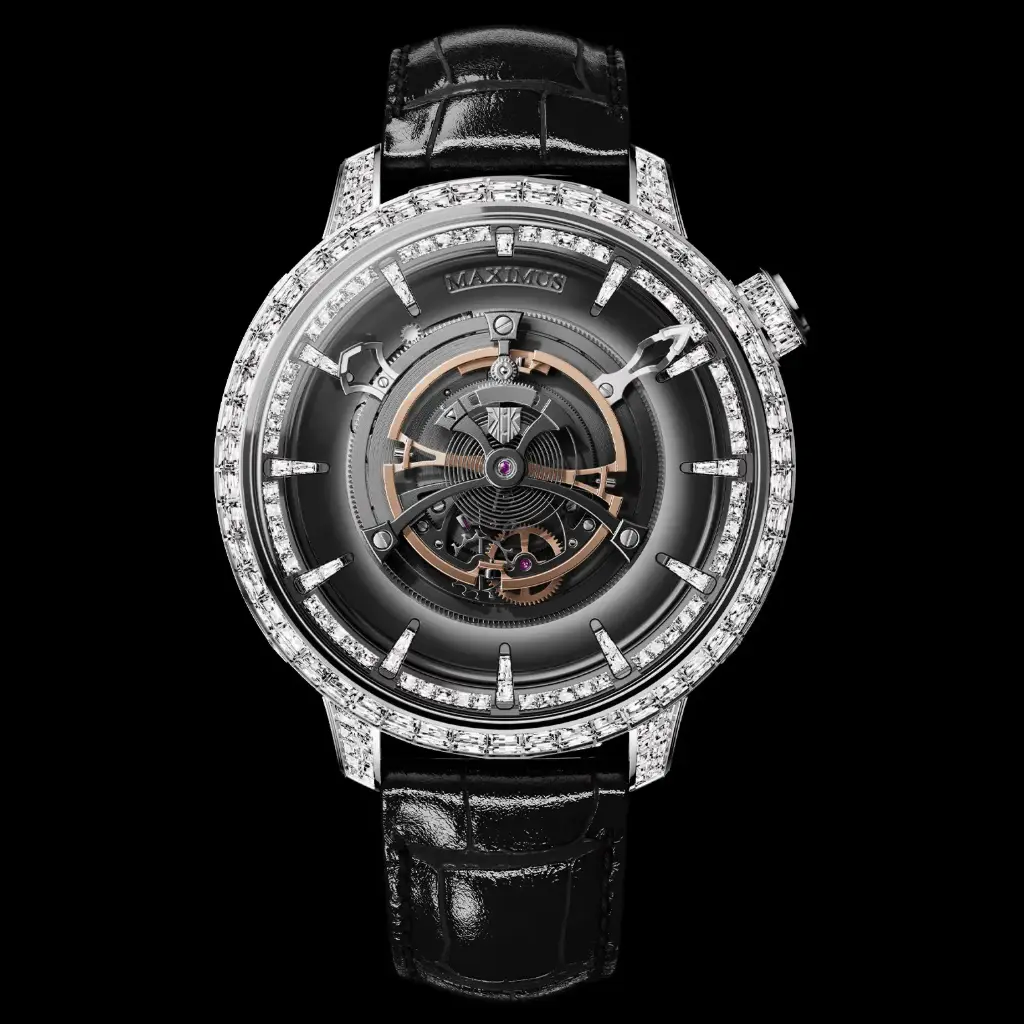 Maximus Tourbillon Royal Maximus Baguette Diamond Dial