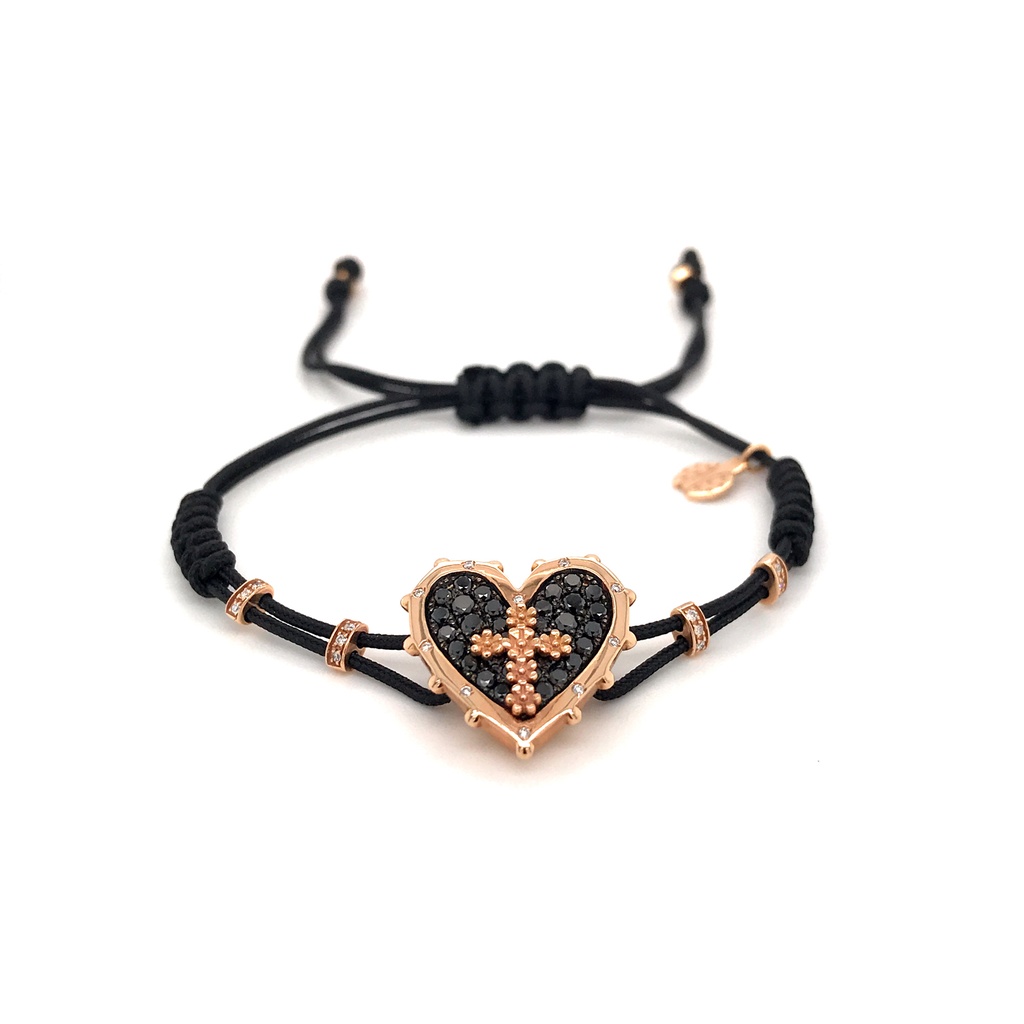 Rose Gold Heart Bracelet