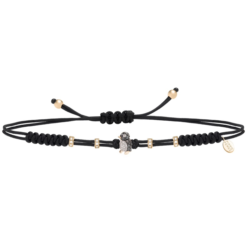 Rose Gold Penguin Bracelet - Small