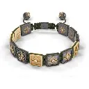 10mm Shamballa Lock Bracelet