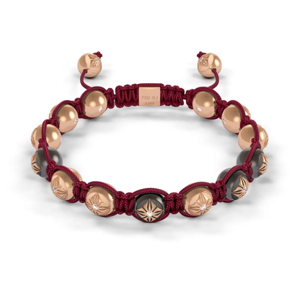 8mm Shamballa Braided Bracelet