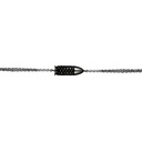 Black Gold Mini Bang Bang Black Diamond Chain Bracelet