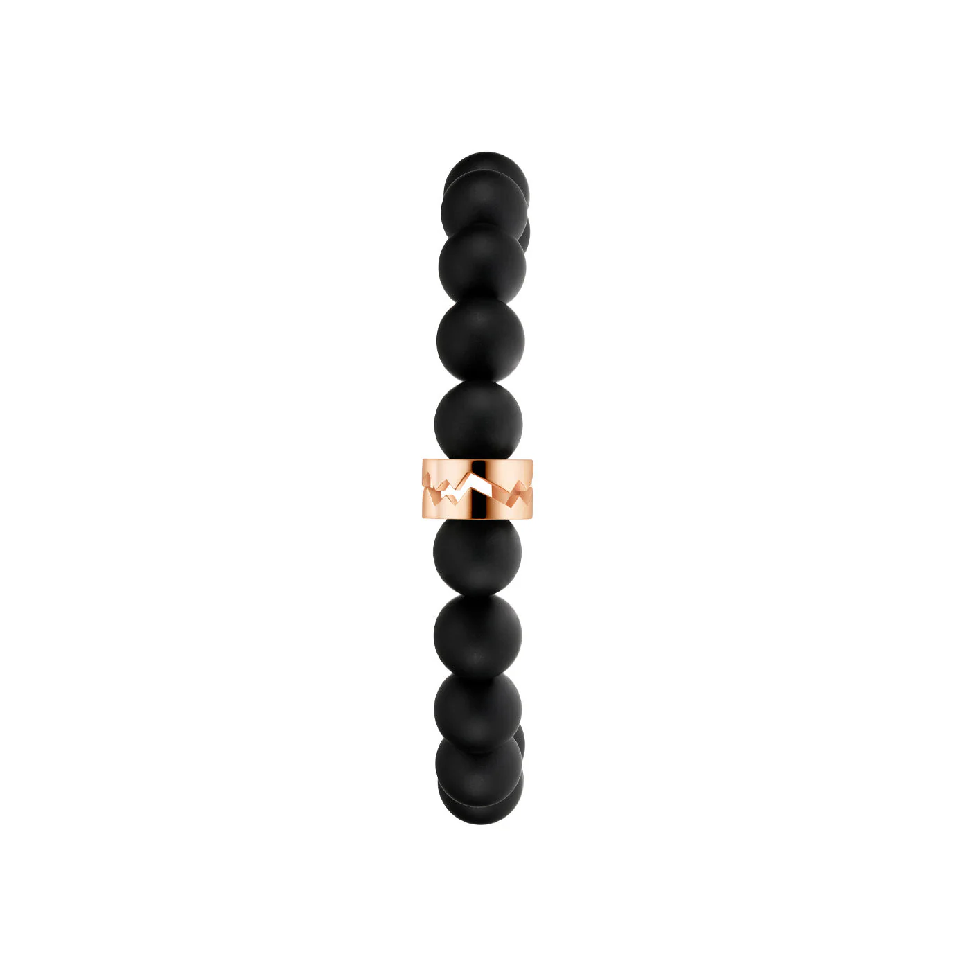 Rose Gold Capture Me Beads Bracelet For Men