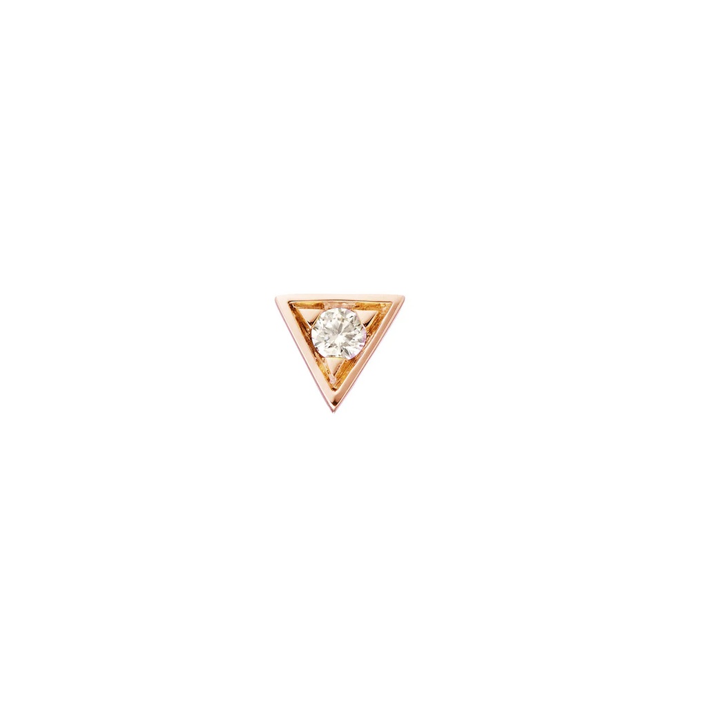 Rose Gold Capture Me Diamond Earring