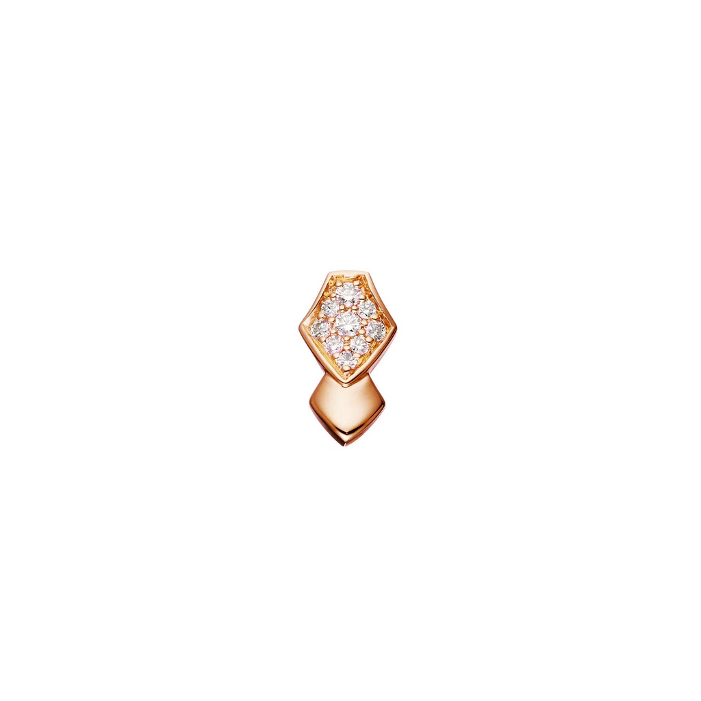Rose Gold Python Diamonds Earring