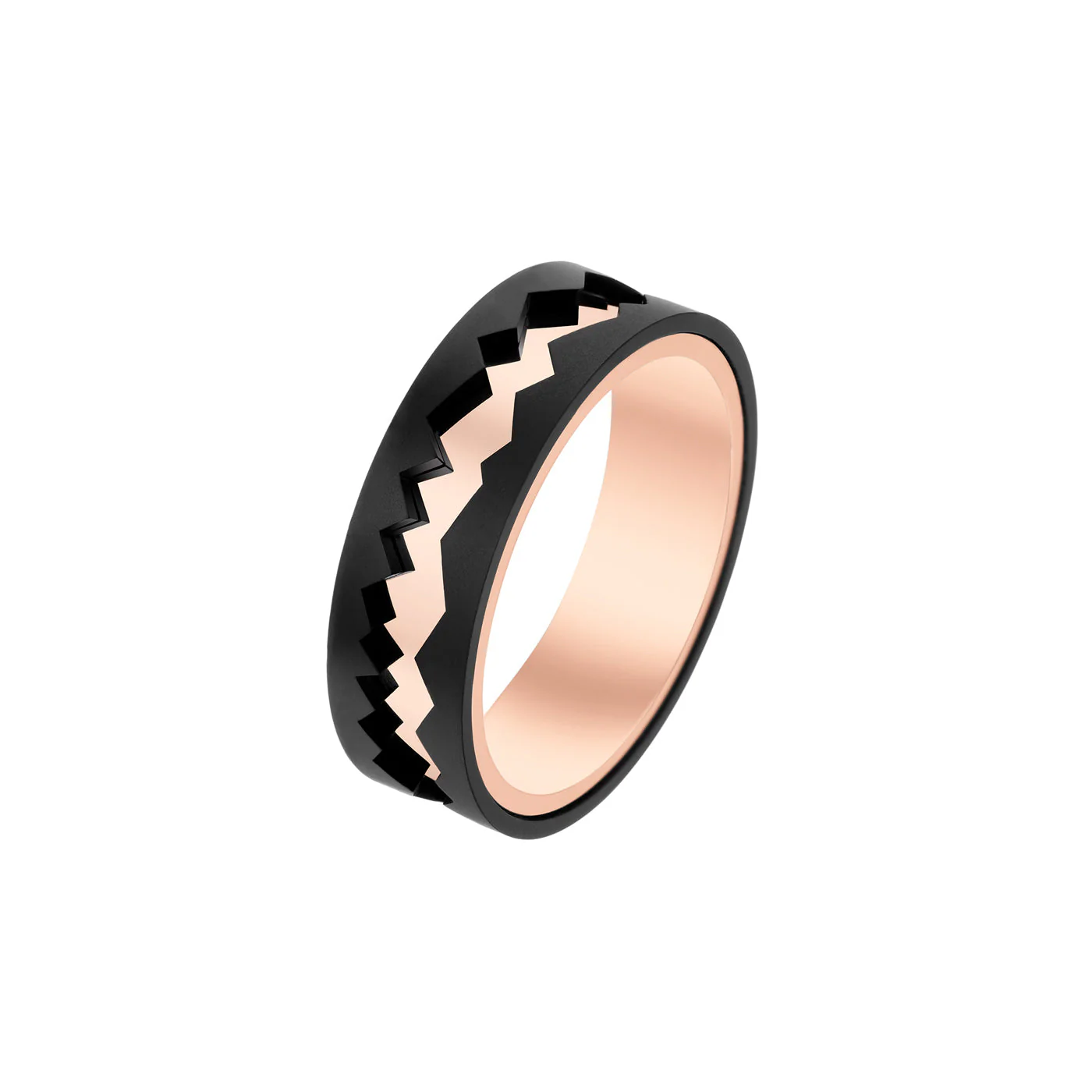 Titanium Capture In Motion Ring
