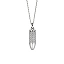 White Gold Bang Bang Diamond Necklace