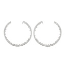 White Gold Capture Light Diamond Earrings