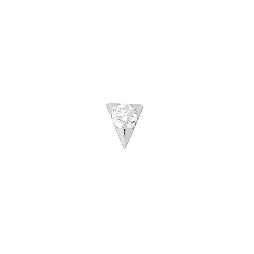 White Gold Capture Me Diamond Earring