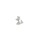 White Gold Capture Me Diamond Earring