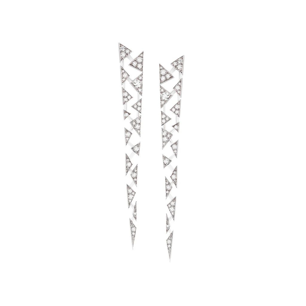 White Gold Capture Me Diamond Earrings