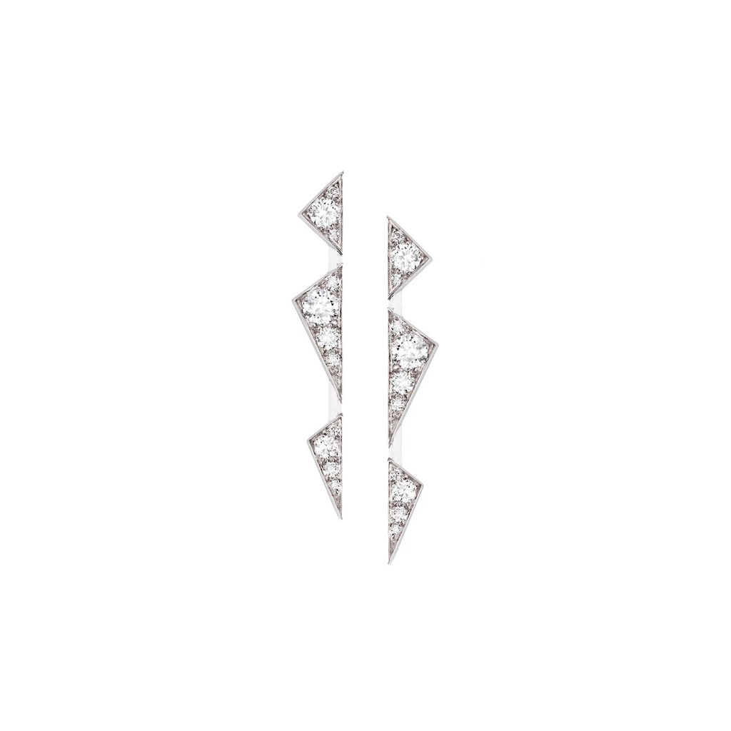 White Gold Capture Me Diamond Earrings