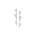 White Gold Capture Me Diamond Earrings