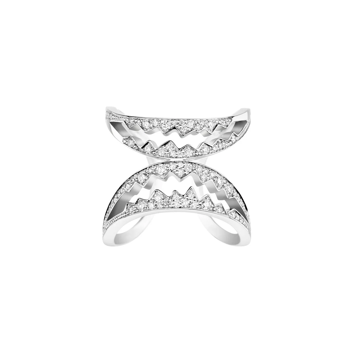 White Gold Capture Me Diamond Ring