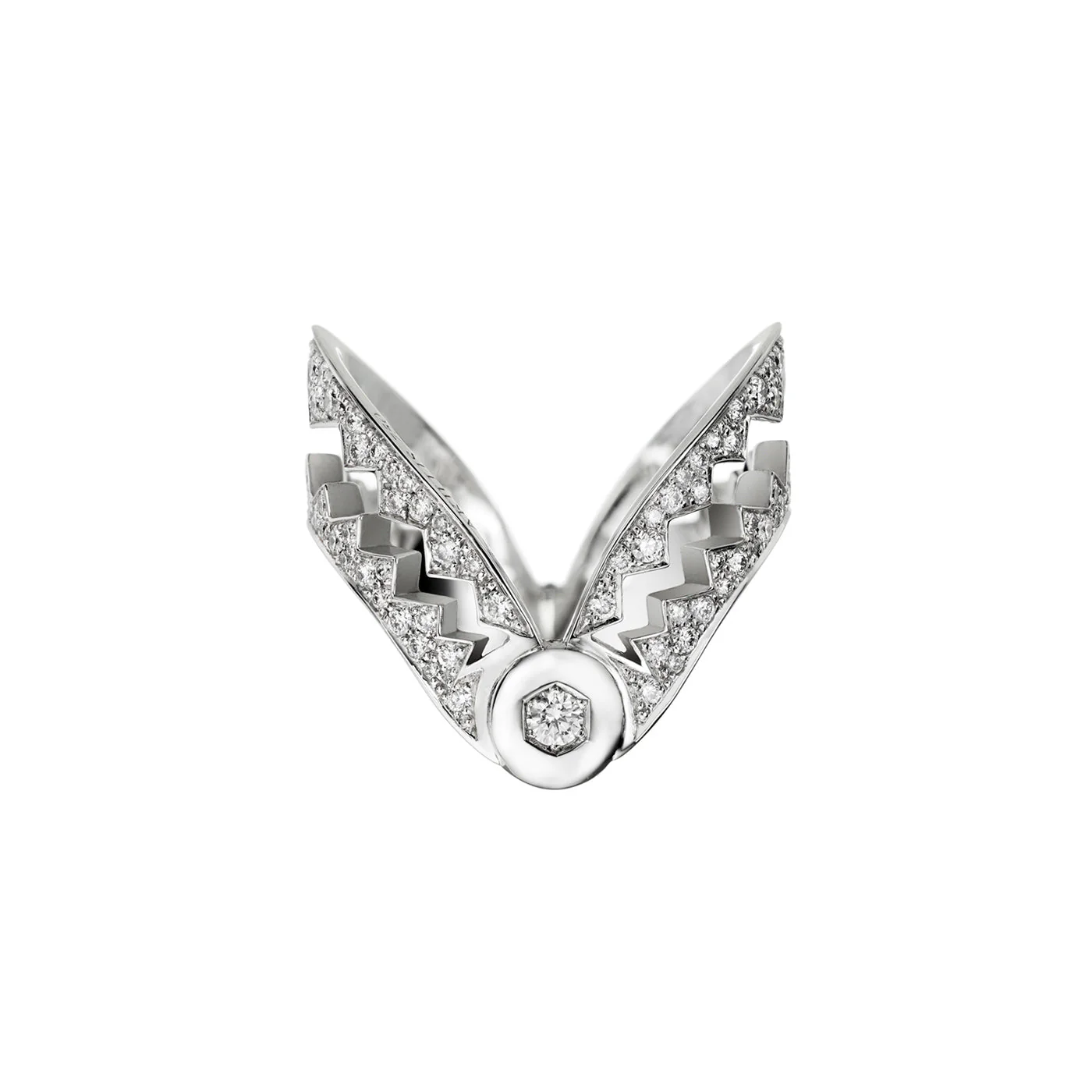 White Gold Capture Me Diamond Ring