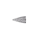 White Gold Fatal Attraction Diamond Earring