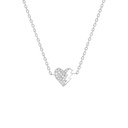 White Gold Lovetag Diamond Necklace