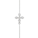 White Gold Python Diamond Chain Bracelet