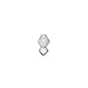 White Gold Python Diamonds Earring