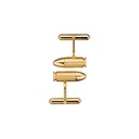 Yellow Gold Bang Bang Cufflinks