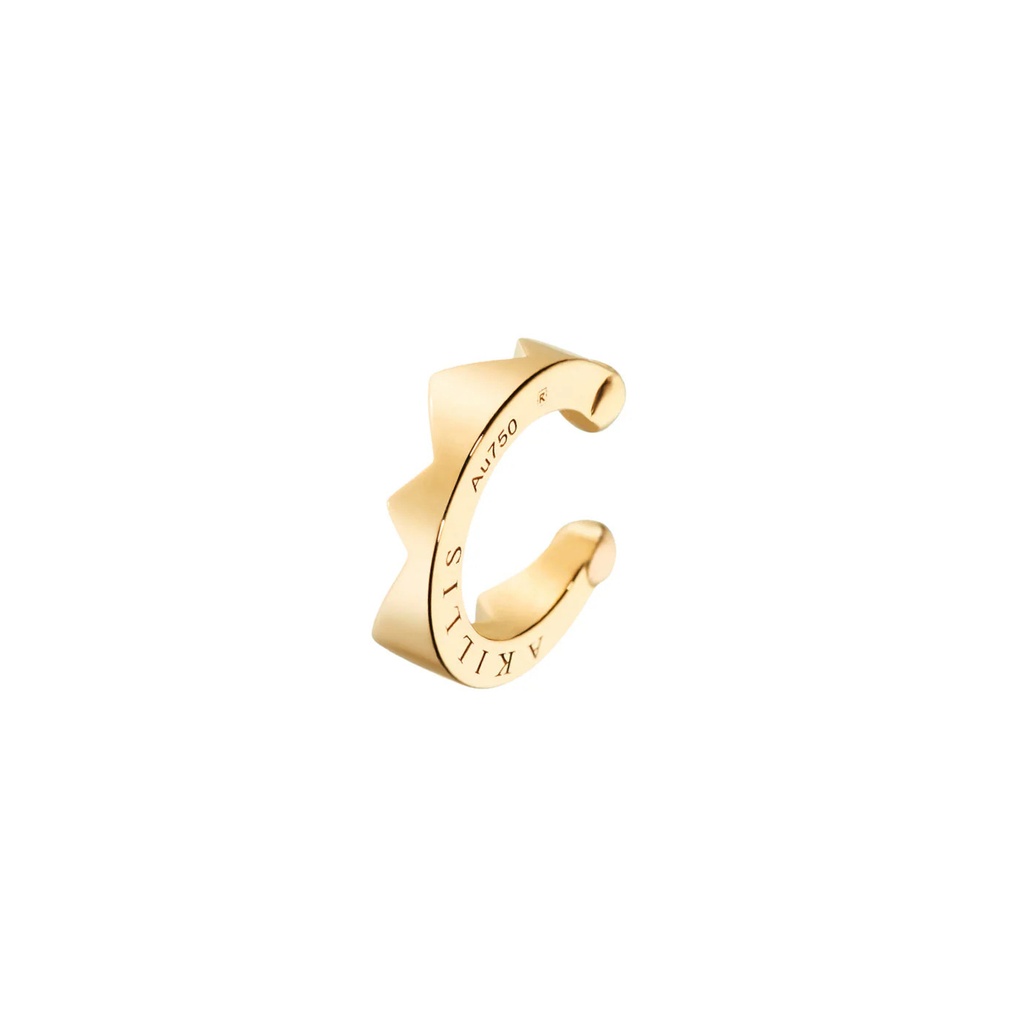 Yellow Gold Capture Light Earring