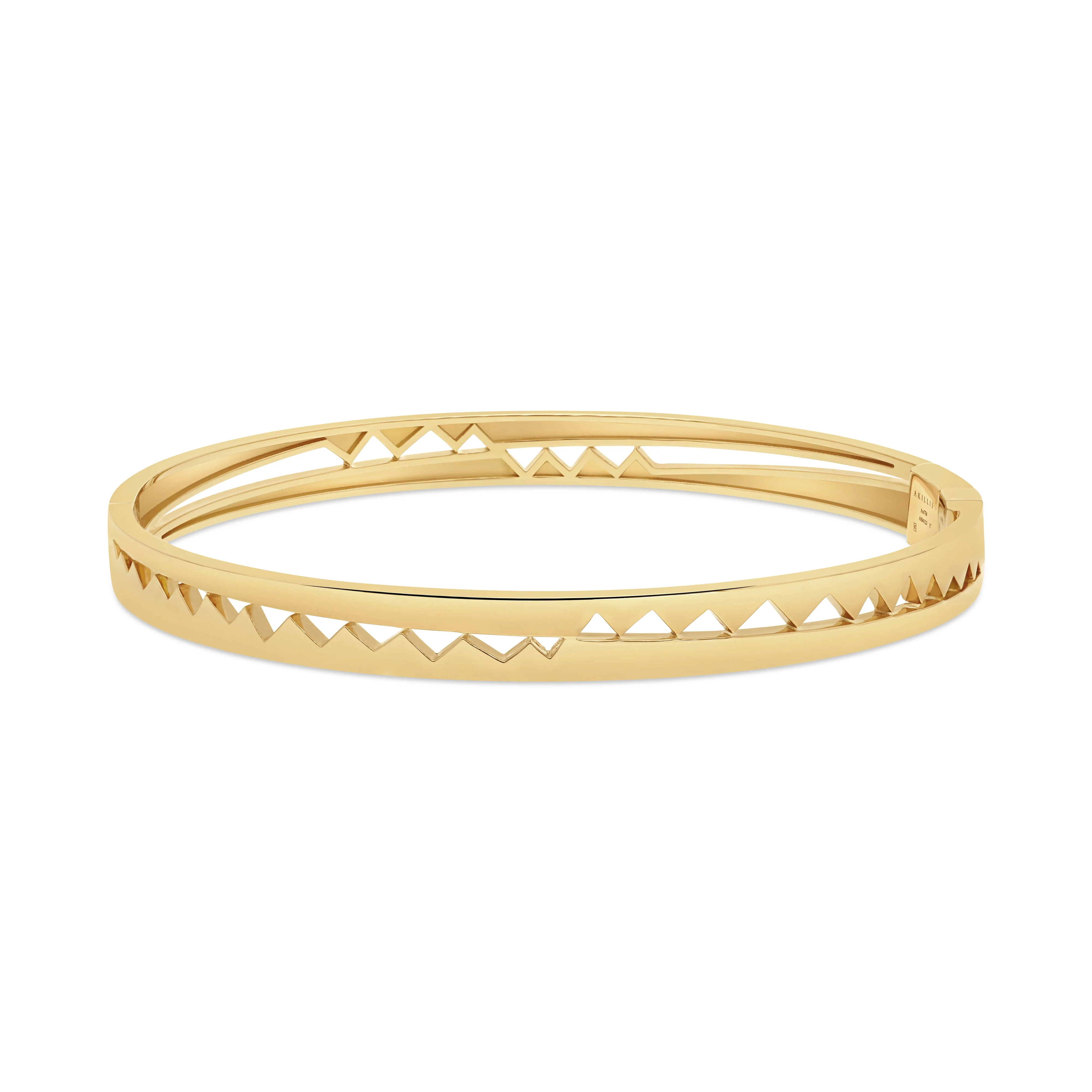 Yellow Gold Capture Me Bangle Bracelet