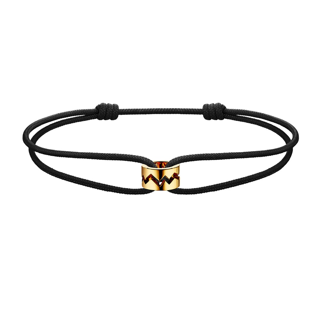 Yellow Gold Capture Me Cord Bracelet