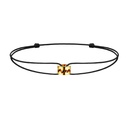 Yellow Gold Capture Me Cord Bracelet S