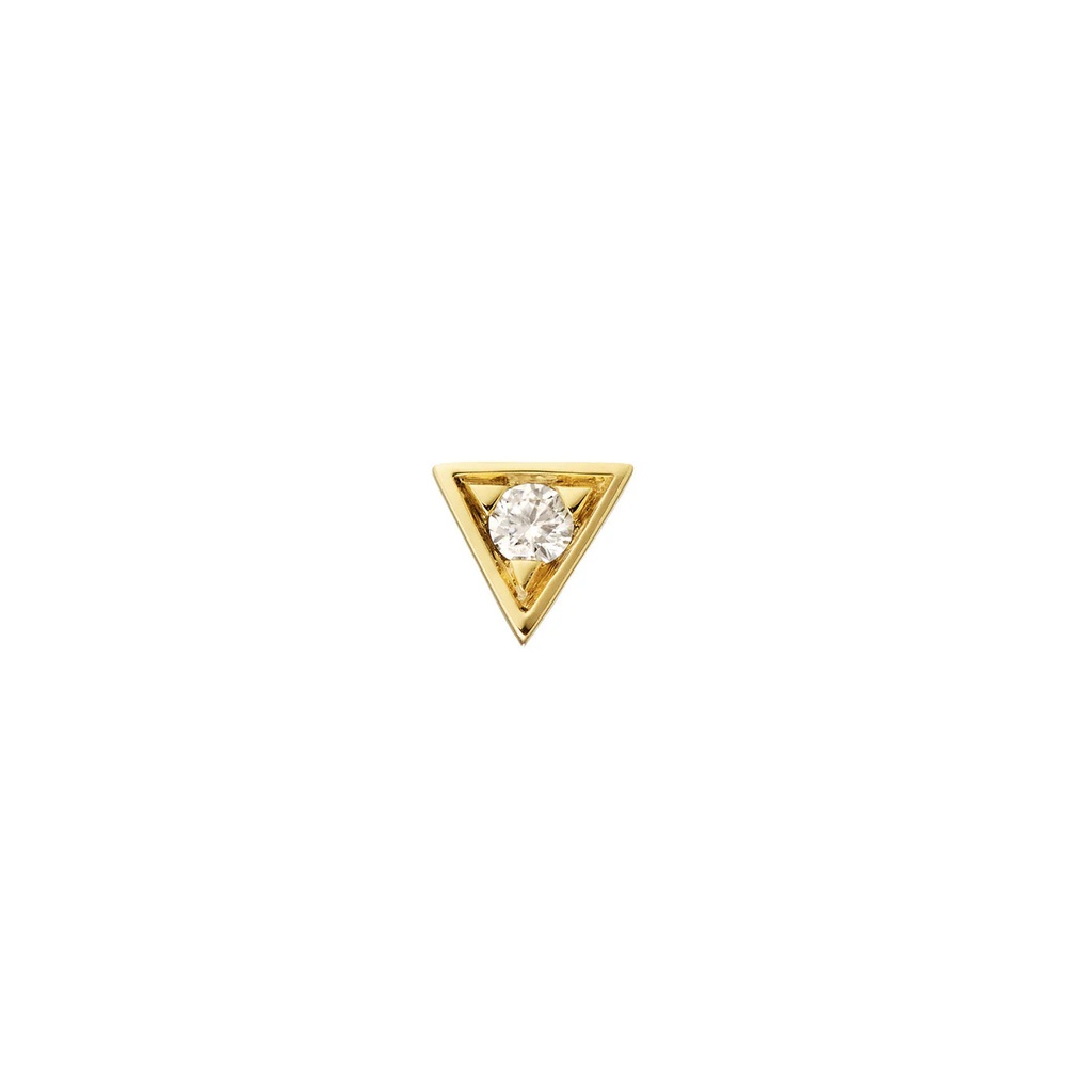 Yellow Gold Capture Me Diamond Earring