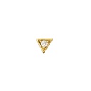 Yellow Gold Capture Me Diamond Earring