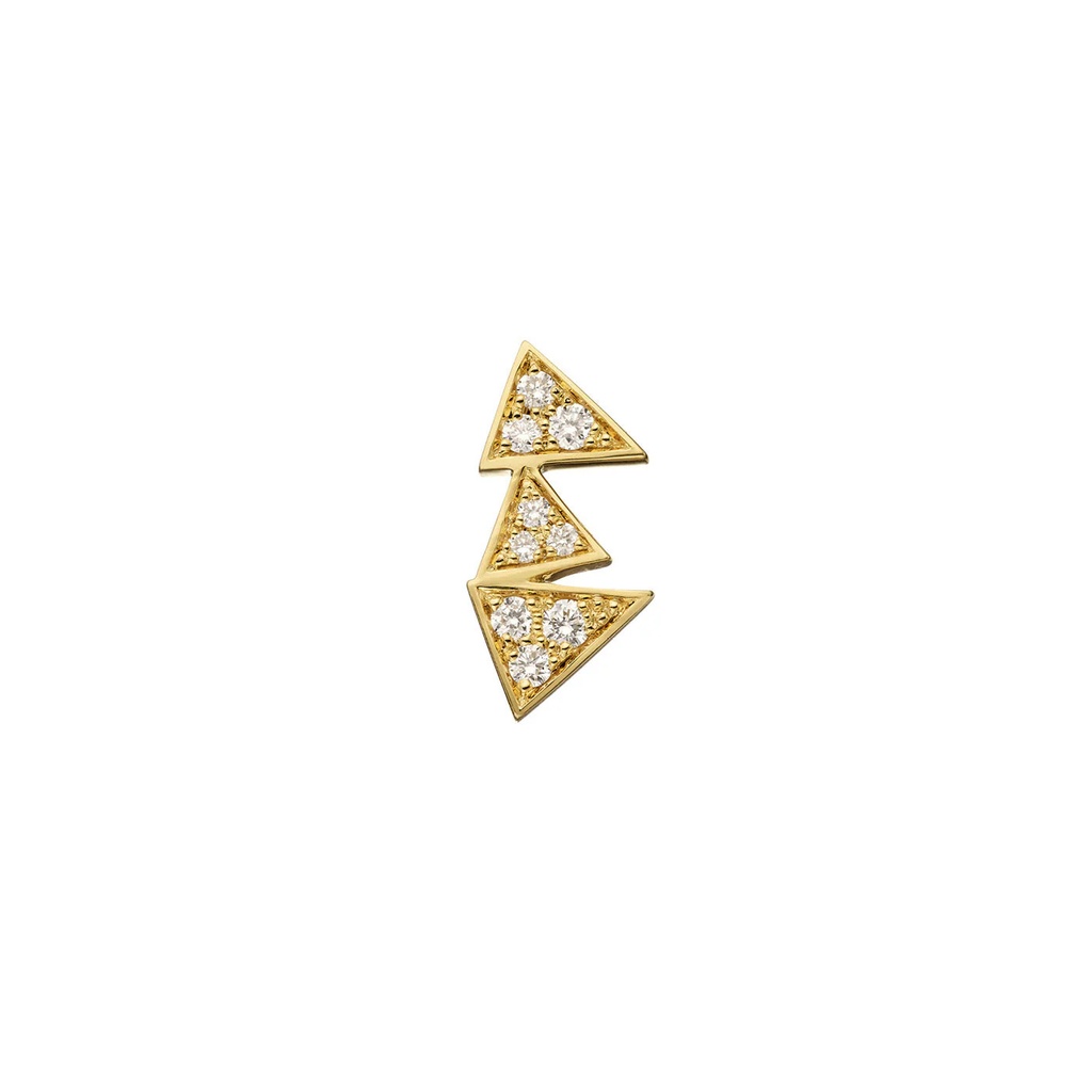 Yellow Gold Capture Me Diamonds Earring