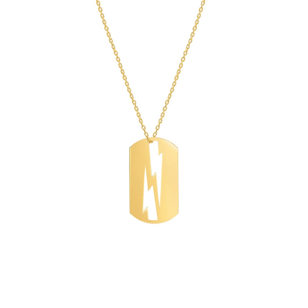 Yellow Gold Lovetag Small Necklace