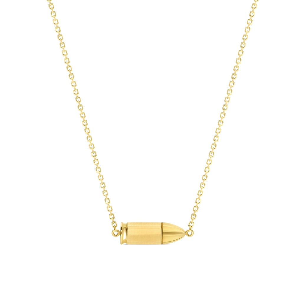 Yellow Gold Mini Bang Bang Necklace