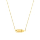Yellow Gold Mini Bang Bang Necklace